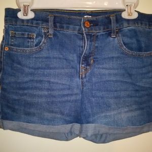 Women's blue jean shorts size 6